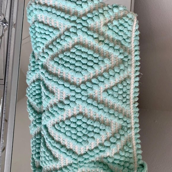 Antonello Tedde Piatta Rombi Mint Green Clutch - Picture 2 of 7